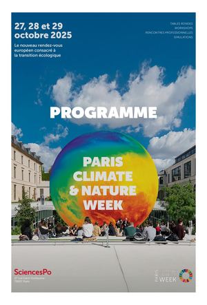 Programme Paris Climate & Nature Week