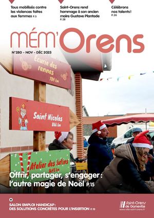 Mem'Orens n°280 - NOVEMBRE-DÉCEMBRE 2025
