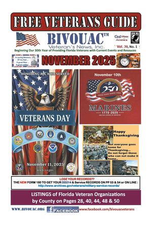 Bivouac Veterans News November 2025