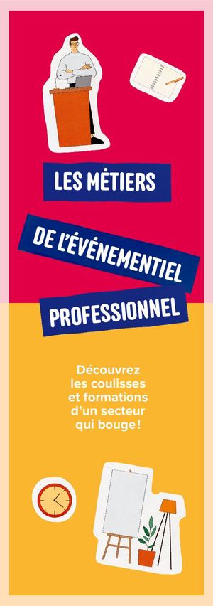 Nuancier Les métiers de l'événementiel professionnel