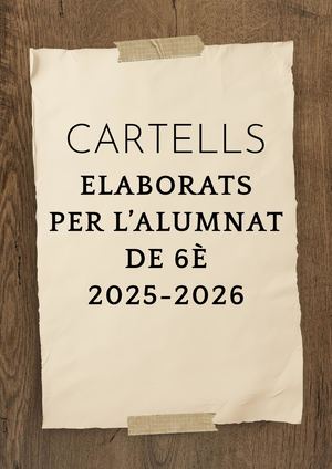 PÒSTER LA CASTANYADA