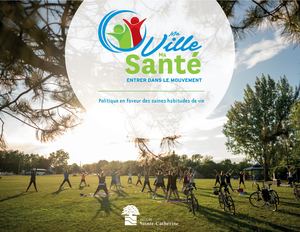 Politique en faveur des saines habitudes de vie, Ma ville ma santé