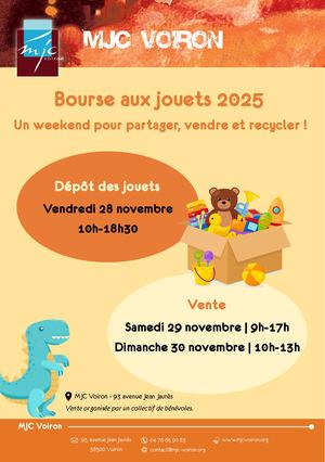 Bourse Aux Jouets 2025 - Flyer