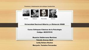 Premisas Y Fundamentos Del Enfoque