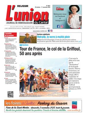 L'union Du Cantal N° 3841