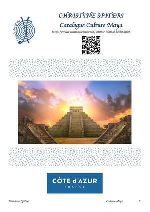 Catalogue Culture Maya Christine Spiteri V2