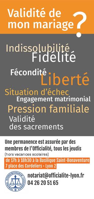 FLYER OFFICIALITÉ INVALIDITÉ MARIAGE