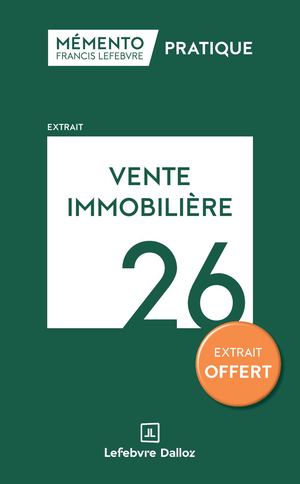 Extrait Mémento Vente Immobilière 2026
