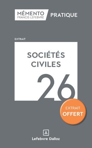Extrait Mémento Sociétés Civiles 2026