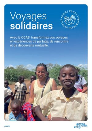 Livret des voyages solidaires