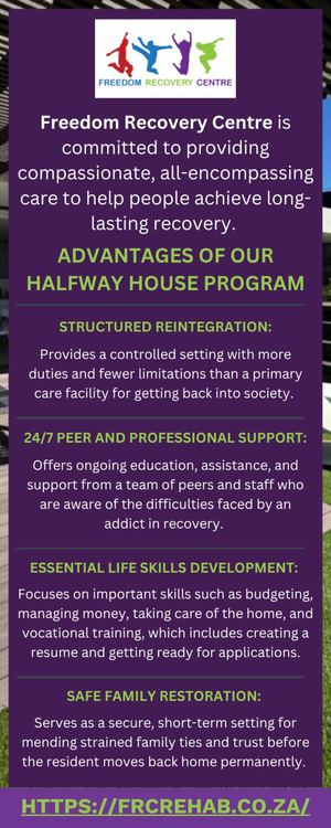 Freedom Recovery Centre - Infographic (October 2025)
