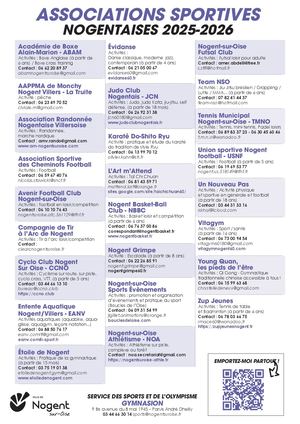 Associations Sportives Nogentaises Calameo 2024