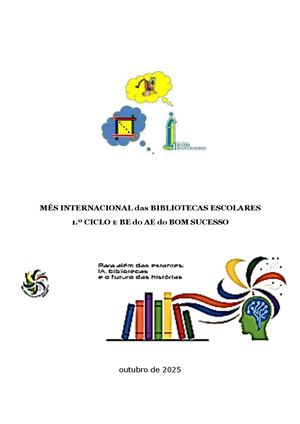 MIBE - 1 º Ciclo AE Bom Sucesso