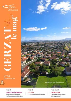 Gerzat Le Mag N°134 Octobre 2025