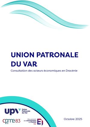 Consultation des acteurs économiques en Dracénie