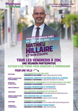 Tract Réunions Publiques