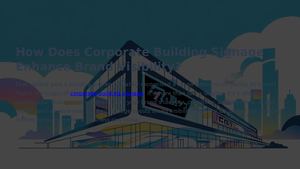 How Does Corporate Building Signage Enhance Brand Visibility