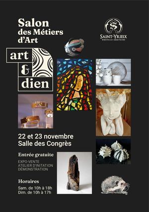 Dépliant salon Art&dien