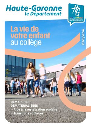 La vie de votre enfant au collège 2024/2025