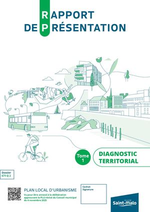 1. Tome 1 : Diagnostic territorial - Rapport de présentation du PLU Saint-Malo