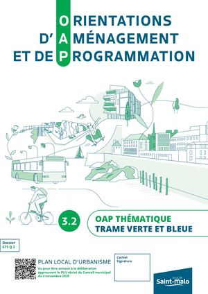 3.2 OAP thématique Trame Verte et Bleue - PLU Ville de Saint-Malo