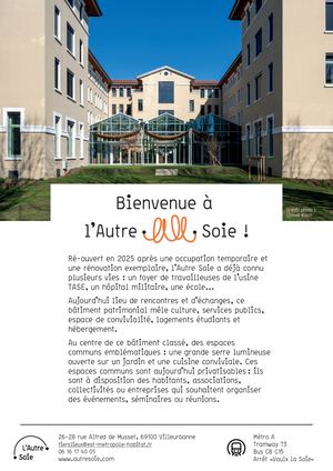 Autre Soie Mise à disposition des espaces