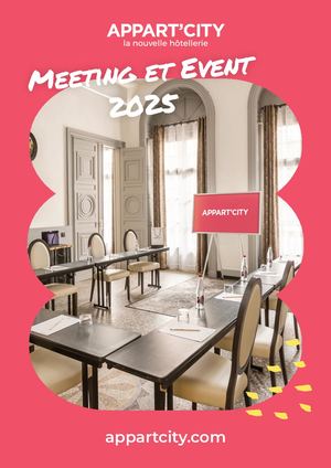 Appart’City - Brochure Meeting & Event (FR)