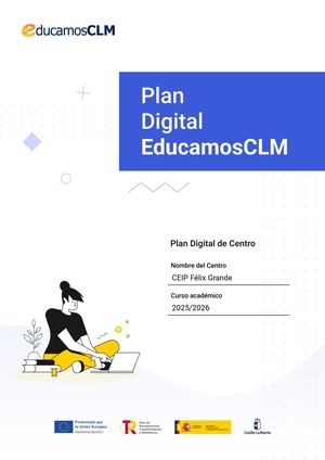PLAN DIGITAL DE CENTRO 2025-26