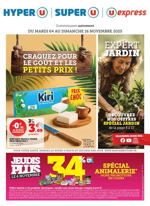 CATALOGUE DU 04 AU 16 NOVEMBRE - DIGITAL - HYPER U SUPER U U EXPRESS