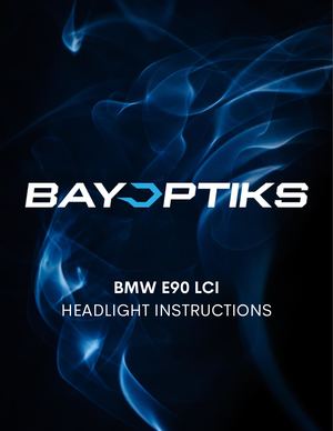 BMW E90 LCI Headlights Installation Guide