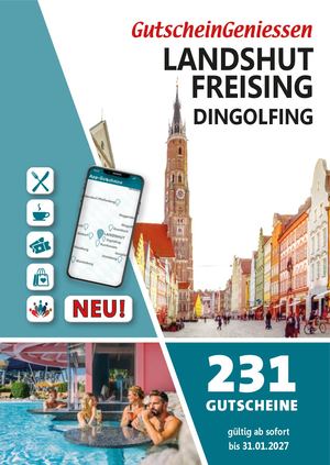 Gutscheinbuch Landshut 2026