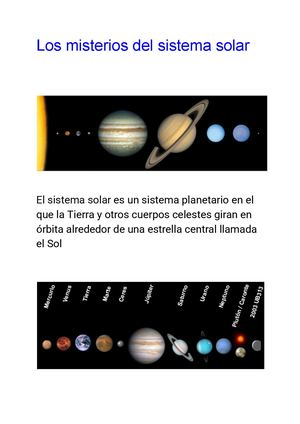 Calaméo - los misterios del sistema solar