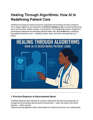 Calaméo - Healing Through Algorithms How Ai Is Redefining Patient Care