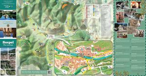 Plan touristique de Sospel