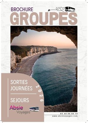 Brochure Groupes 2026 ABSIE VOYAGES