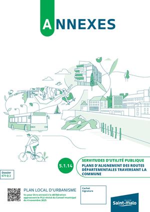 5.1.14 Plans D'alignement Des RD - PLU Saint-Malo