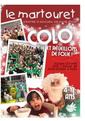 Colonie Fêtes De Fin D'année 2025-2026 - Le Martouret