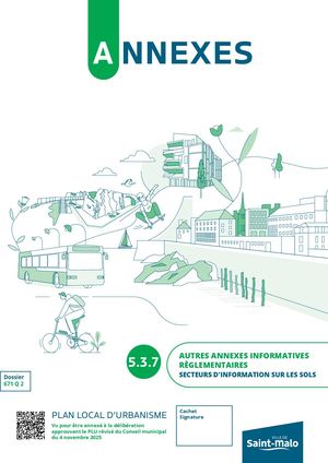 5.3.7 Secteurs D'information Sur Les Sols - PLU Saint-Malo