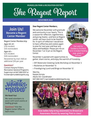 Regent Report November 2025