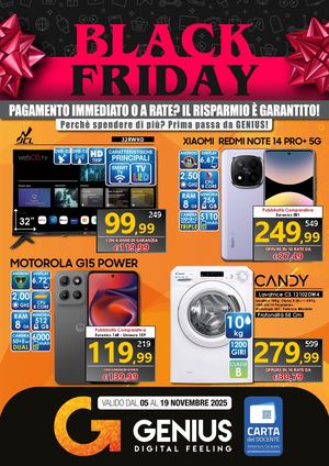 VOLANTINO GENIUS - NOVEMBRE 2025