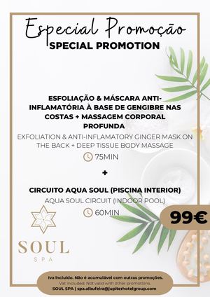 Promoção Especial Soul Spa - Jupiter Albufeira Hotel