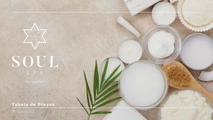 Menu Soul Spa - Jupiter Albufeira Hotel