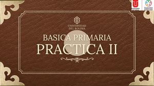 Cartilla de practica II