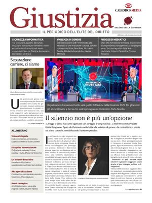 Avv Fabio Loscerbo Salone Giustizia 2025 Tabloid Giustizia 2025