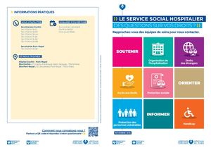 Le service social hospitalier Cochin - Port-Royal 2025