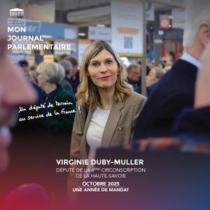 Journal Parlementaire 2025 - Virginie DUBY-MULLER