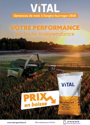 Maïs fourrage 2026 - Jusqu'au 31/01/2026