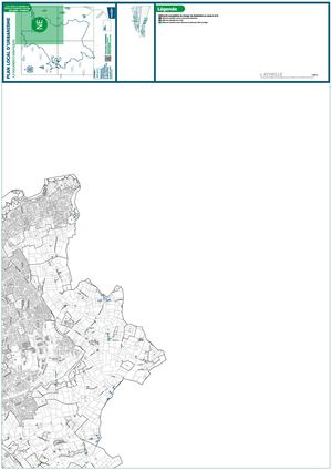 4.2.2 Carte Des Bâtiments Susceptibles De Changer De Destination En Zones A Et N - Règlement Graphique PLU Saint Malo