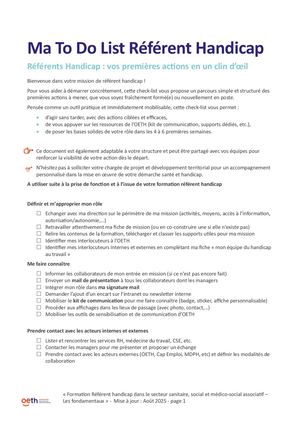 Ma Todolist De Referent