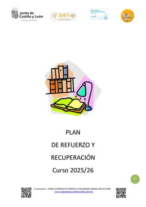 016 Plan De Refuerzo Y Recuperación 2025_26